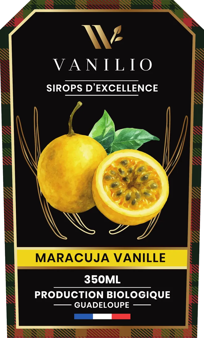 Étiquette Vanilio Maracuja Vanille