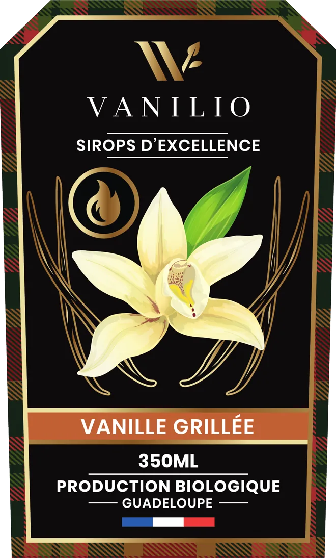 Étiquette Vanilio Vanille Grillée