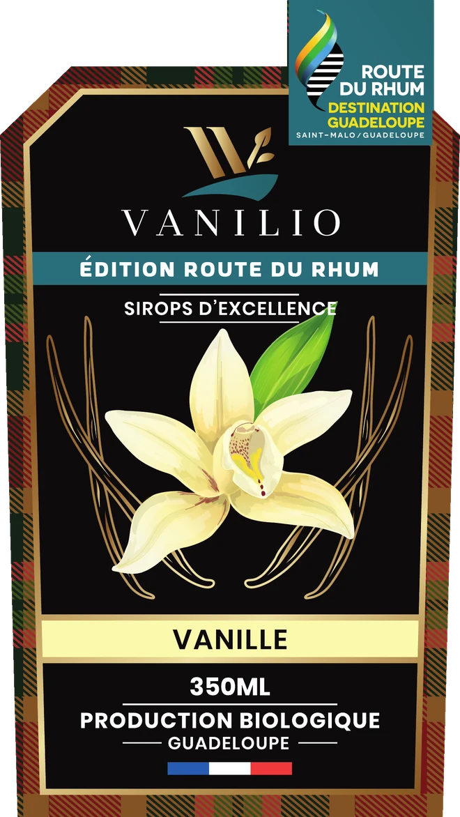 Étiquette Vanilio Vanille, édition Route du Rhum